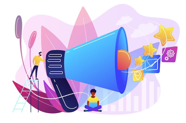 businessman-with-megaphone-promote-media-icons-sales-promotion-marketing-promotion-strategy-promotional-products-concept_vizrq